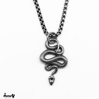 Necklace Men's Snake Snake Accessories Pendant Necklace Men's