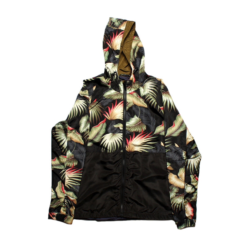 OUTDOOR Lightweight water-repellent botanical switching parka