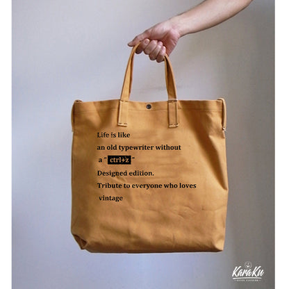 [Reservation] 2way style canvas tote bag