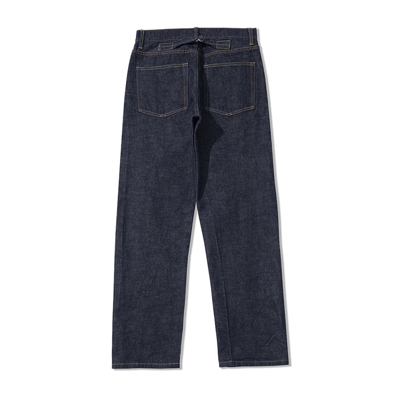 15oz button fly red selvedge denim pants